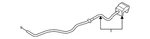 Genuine Mazda Release Cable TK48-56-720B. Fixed Price $36.79.