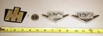 61 62 International Harvester Ih Hood Ornament Pickup Molding C-130 Pr Horn Cap. Fixed Price $80.00.