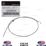 Genuine Hood Latch Release Cable 2008-2017 Mitsubishi Lancer 5910A065. Fixed Price $29.26.