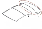Bmw F33 F83 Convertible Rear Roof Weatherstrip Seal Oem M4 435I 440I 17-20 #2479. Fixed Price $246.46.
