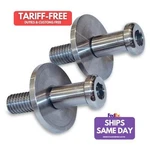 Eddie Motorsports MS277-20M, Pack Natural Stainless Door Striker Bolts Machine. Fixed Price $94.29.