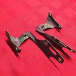 2001-2005 Honda Civic Lx Sedan 4-DOOR Pair Of Hood Hinges Maroon Used. Fixed Price $16.00.