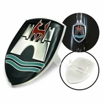 Vw Wolfsburg Crest Hood Emblem, Color, Volkswagen Beetle (1960-1963). Fixed Price $28.95.