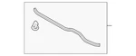 Genuine Kia Front Weather-strip 86435-2T000. Fixed Price $15.20.