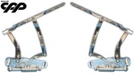 1969-70 Chevy Impala Eddie Motorsports MS149-44P Billet Aluminum Hood Hinges. Fixed Price $798.00.