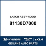 2019-2023 Hyundai Nexo Latch Assembly-hood Oem New 81130D7000. Fixed Price $229.32.