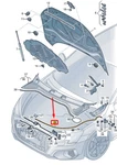 Genuine Audi A3 Sportback Bonnet Lock Cable Lhd 8Y1823535 New Oem. Fixed Price $40.68.