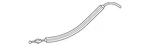 Genuine Volkswagen Release Cable 561-823-535. Fixed Price $46.85.