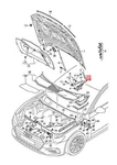 Audi Avant Quattro A6L RS6RS6 Plus Qu. Lid Hinge 4K0823301A. Fixed Price $117.43.