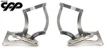 1955-57 Chevy Truck Eddie Motorsports MS149-22M Billet Aluminum Hood Hinges. Fixed Price $762.00.