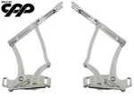 1967-69 Pontiac Firebird Eddie Motorsports MS149-51P Billet Aluminum Hood Hinges. Fixed Price $700.00.