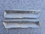1966 Ford Fairlane Gt 390 Hood Louvers Trim Inserts Oem Vtg Badge Pair. Fixed Price $250.00.