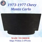 New 1973-1977 Chevrolet Monte Carlo Hood Insulation Gray Rem #MON-HIN-010. Fixed Price $84.99.