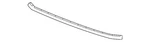 Genuine Gm Hood Front Edge Weatherstrip 84769113. Fixed Price $36.22.