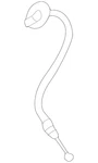 Genuine Volkswagen Opener Cable Grommet 1T0-823-591-B. Fixed Price $26.07.