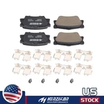 Ceramic Rear Brake Pads With Clips Fit Toyota Matrix 2009-2013 Awd Models. Fixed Price $19.92.