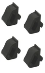 1977-88 Late Model Gm Side Hood Bumper, Black Rubber, Set, New Reproduction. Fixed Price $16.95.