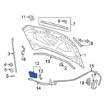 For Volkswagen Taos 2022-2025 2GJ823509 Front Hood Latch. Fixed Price $90.57.
