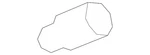Genuine Nissan Lift-gate Stop Bumper 80896-1FA0A. Fixed Price $10.98.