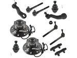 42JC41C Front Wheel Hub Ball Joint Tie Rod End Kit Fits Chevy K2500 Suburban. Fixed Price $245.00.