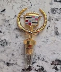 1985 93 Deville Fleetwood Cadillac Gold Crest Wreath Hood Ornament 25536110 New?. Fixed Price $135.00.