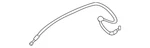 Genuine Honda Wire Assembly Hood 74132-3W0-A01. Fixed Price $11.55.
