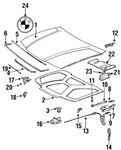 Genuine Bmw Lower Guide 41-61-8-132-001. Fixed Price $29.86.