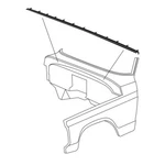 Firewall To Hood Seal Cowl Lacing 1968-79 Ford Truck, 1978-79 Bronco. Fixed Price $28.95.