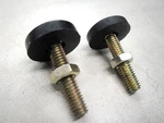 65 66 67 68 69 70 71 Ford Fairlane Hood Adjuster Bumpers Set Of 2 W/ Nuts New*. Fixed Price $6.99.
