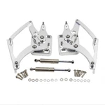 1967-1970 Ford Mustang & Mercury Cougar Billet Aluminum Hood Hinges Pair. Fixed Price $195.00.