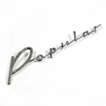 Ford 100E Popular Script Rear Boot Badge, Chrome. Fixed Price $75.27.
