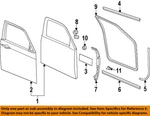Chrysler Oem 07-23 300 Front Door Components-bumper 5160047AB. Fixed Price $22.21.