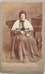 Cdv Tredegar Wales Lady Shawl Bow Tied Bonnet Welsh Desk Dennis Antique Photo. Fixed Price $6.66.