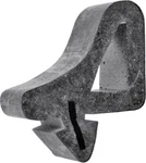 1962-65 Chevy Ii / Nova Hood Side Rubber Bumpers Set Of 4. Fixed Price $19.80.