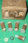 5 Vintage Car Restoration Window Regulator Stop Rollers Art Deco Auto Auveco Usa. Fixed Price $49.95.