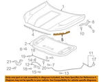 Gm Oem 18-23 Terrain Hood Components-side W'strip 84018158. Fixed Price $28.26.