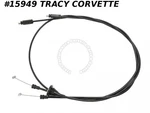 1984-1996 Corvette New Reproduction Hood Release Cable Assembly For Gm 10250486. Fixed Price $49.00.