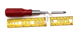 Screwdriver Red Wooden Handle Phillips Porsche 356 Reproduction Tool Kit Roll. Fixed Price $90.00.