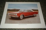 1966 Plymouth Belvedere Satellite Mopar Art Hemi 426 Photo Red White Nos. Fixed Price $11.99.