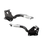 For Toyota BZ4X 2023 2024 Hood Hinges Driver And Passenger Side Pair Steel Black. Fixed Price $68.93.