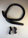 Porsche Cayenne Hood Seal Rear + Lh Rh Fillers 95851161200 613 614, Oem. Fixed Price $24.90.