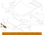 Mazda Oem 19-25 3 Hood Components-lock BDTT56620A. Fixed Price $106.74.