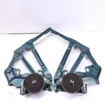 1994-2001 Dodge Ram 1500 Hood Hinges Pair Set Springs 2500 3500 Dark Green. Fixed Price $99.95.