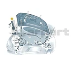 Genuine New Bonnet Hood Hinge Left Vw Passat B7 2011-2015 3AA823301 Vag Oem. Fixed Price $69.30.