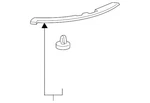Genuine Honda Side Seal 74146-TLA-A00. Fixed Price $25.00.