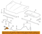 Gm Oem 17-18 Encore Hood Components-lock 42595591. Fixed Price $75.45.
