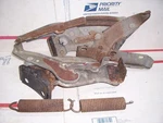 68-70 Cadillac Hood Hinges Pair Springs Brackets. Fixed Price $249.99.
