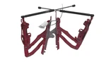 2017-2023 Porsche Panamera Front Right & Left Hood Hinge W/ Shock Struts Set. Fixed Price $89.25.