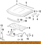 Gm Oem 07-14 Sierra 1500 Hood Components-hinge Assy 15243848. Fixed Price $129.87.