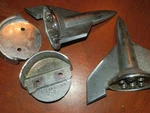 '57 Chevy Passenger Car All Models Hood Rockets Used Danchuk Set Some Wear 6 Pcs. Fixed Price $159.99.